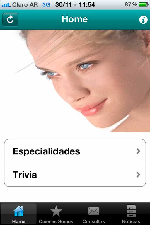 Sublimis App Clinica en Argentina