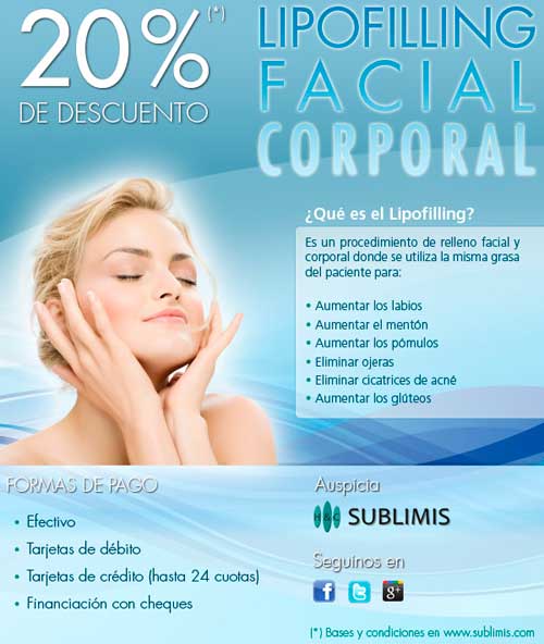 Descuento en inyecciones de grasa