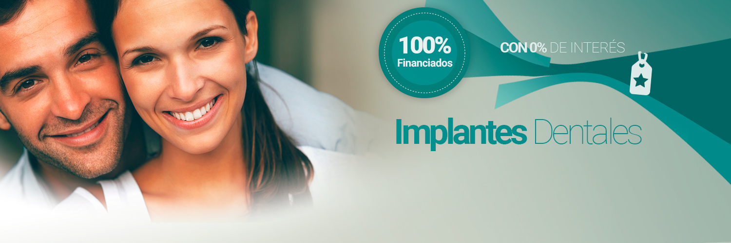 banner Implantes Dentales 100% Financiados