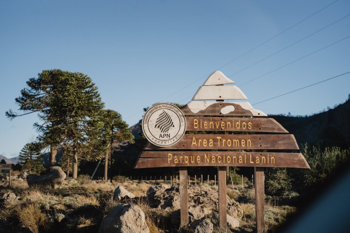 Area Tromen, Parque Nacional Lanin